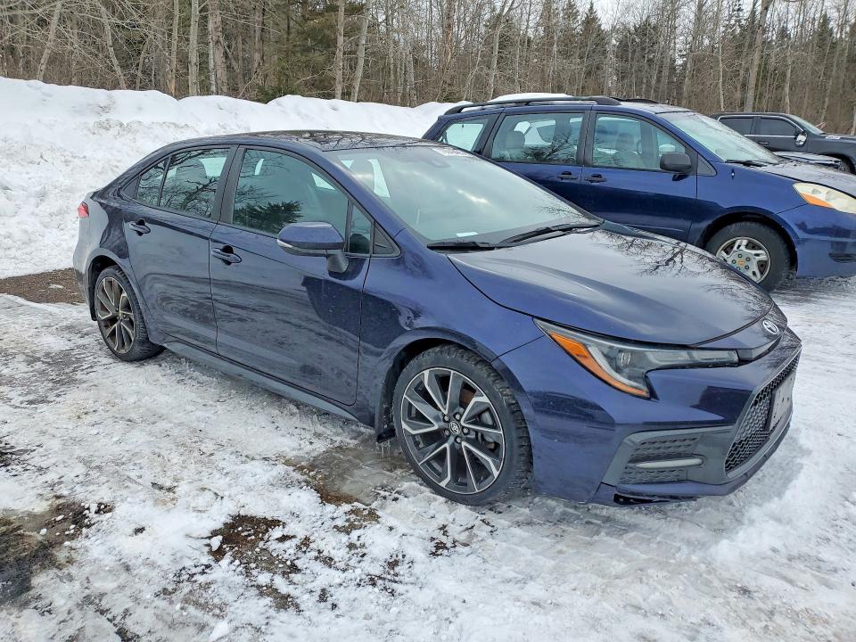 2020 Toyota Corolla მანქანა იყიდება აუქციონზე, vin: 5YFB4RBE1LP019905, აუქციონის ნომერი: 79046475