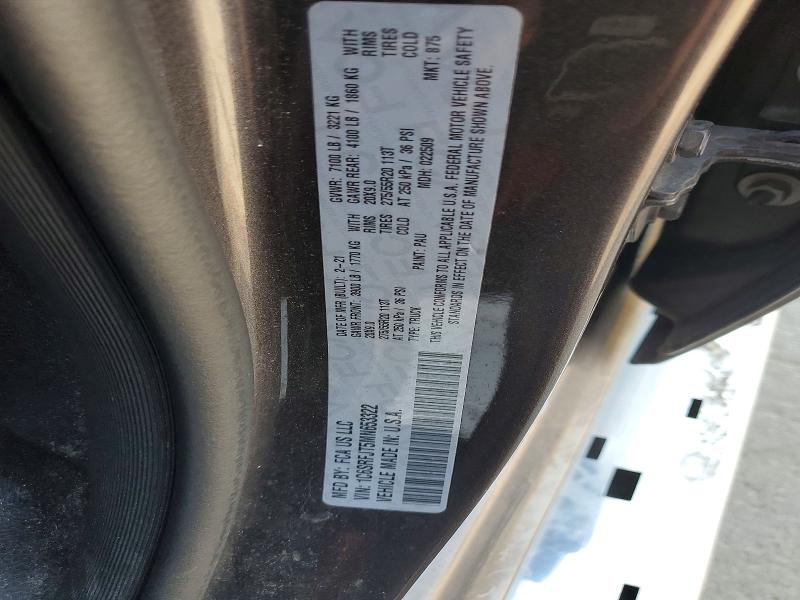 Продаж на аукціоні авто 2021 Ram 1500, vin: 1C6SRFJT5MN653322, номер лоту: 75988405