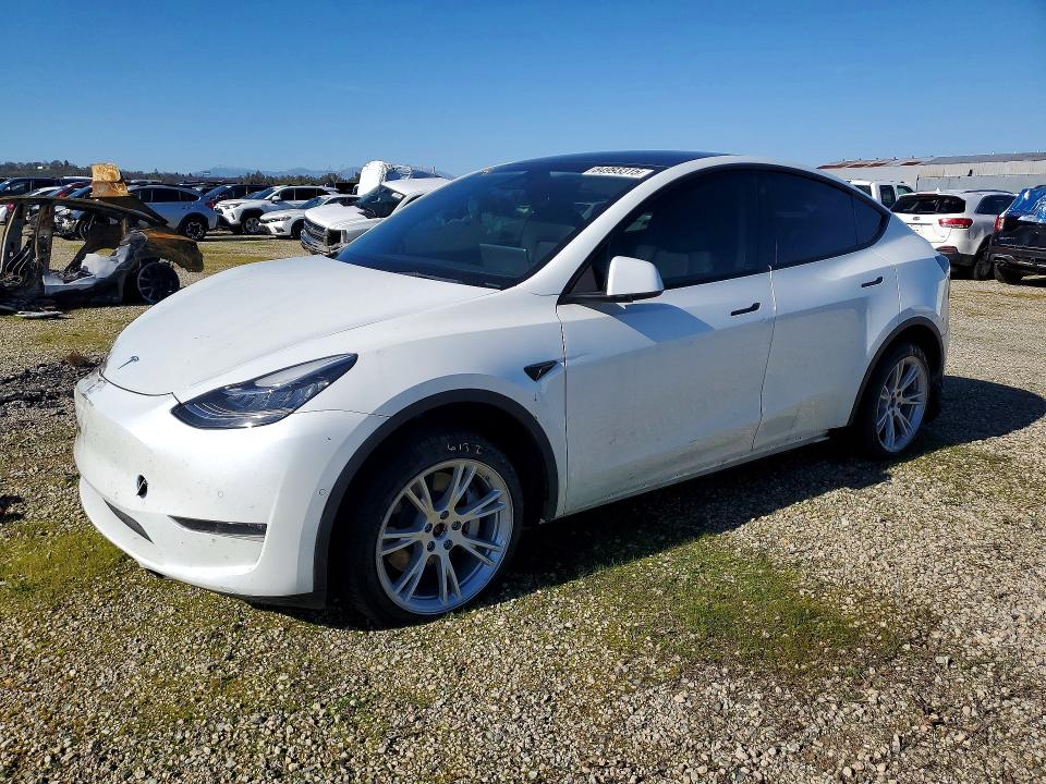 2022 Tesla Model Y მანქანა იყიდება აუქციონზე, vin: 7SAYGDEE8NA021181, აუქციონის ნომერი: 84993315