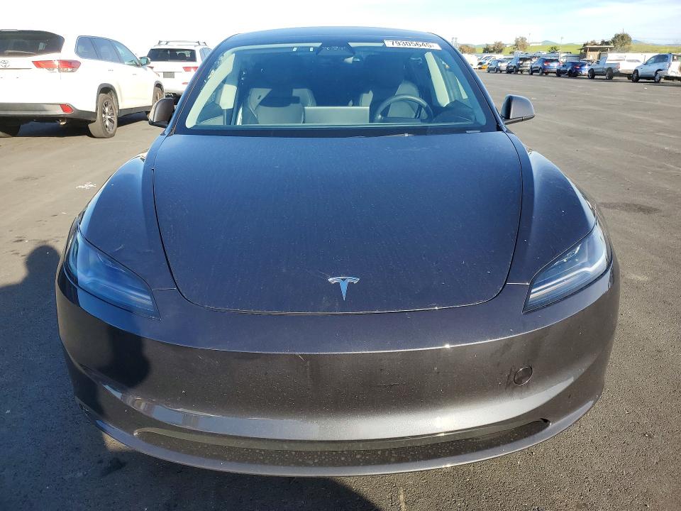 Aukcja sprzedaży 2025 Tesla Model 3, vin: 5YJ3E1EA7SF070461, numer aukcji: 79305645