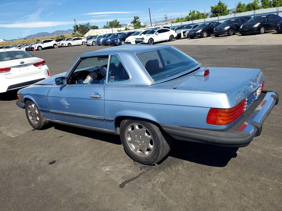 78977265 :رقم المزاد ، WDBBA48D6HA064052 vin ، 1987 Mercedes-benz 560 مزاد بيع