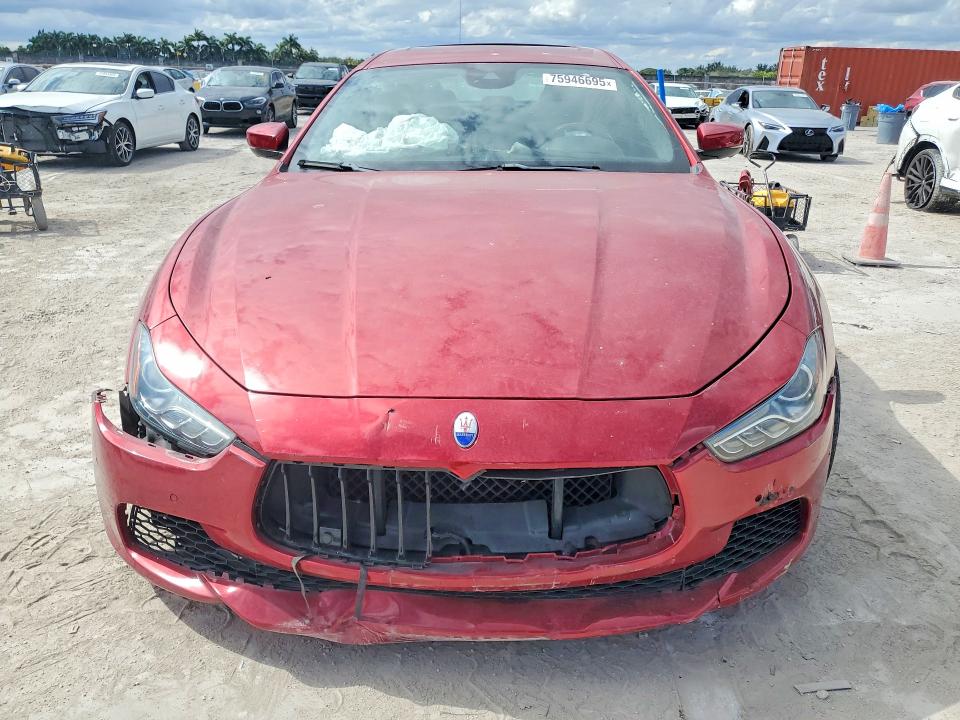 79312165 :رقم المزاد ، ZAM57RTL0H1196406 vin ، 2017 Maserati Ghibli مزاد بيع