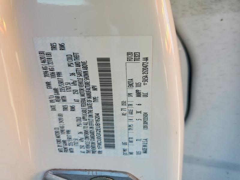 Aukcja sprzedaży 2014 Ford Escape, vin: 1FMCU0GX2EUB16204, numer aukcji: 76453635