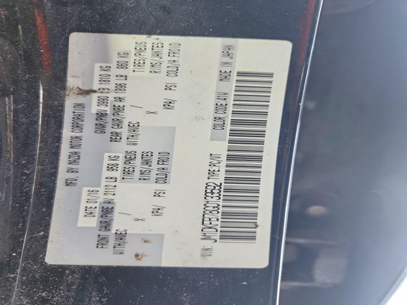 74548415 :رقم المزاد ، JM1DKFB78G0133592 vin ، 2016 Mazda Cx-3 مزاد بيع