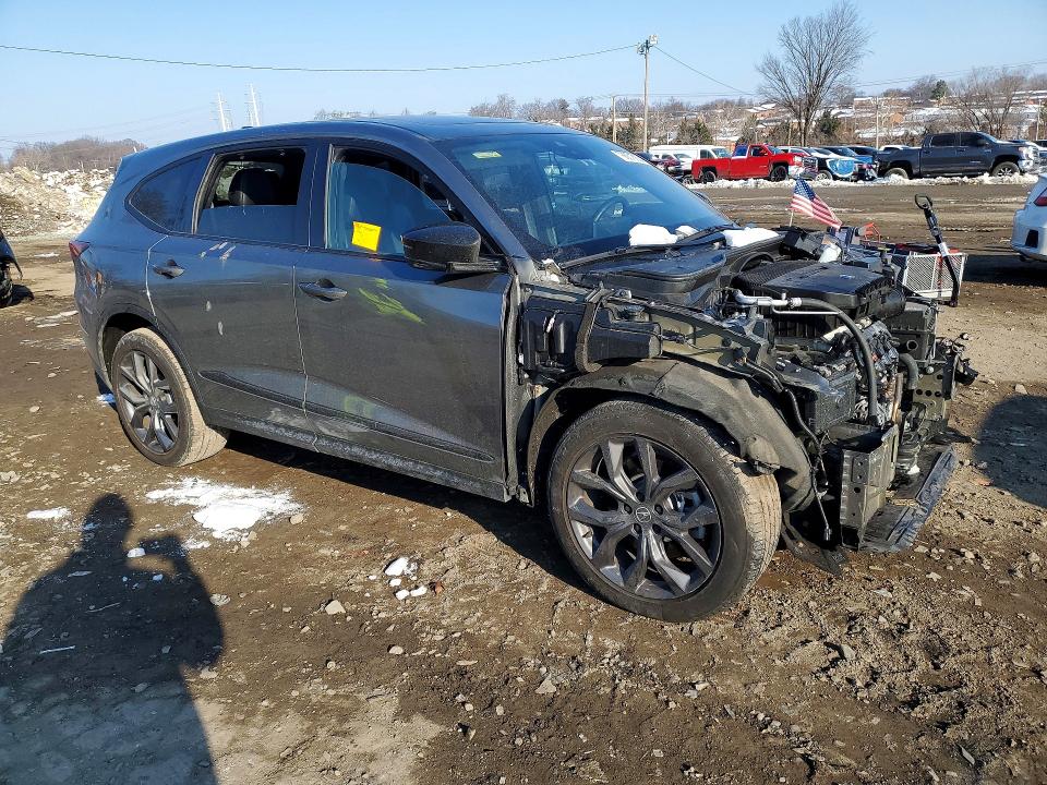 Продажа на аукционе авто 2024 Acura Mdx, vin: 5J8YE1H00RL028666, номер лота: 76001685