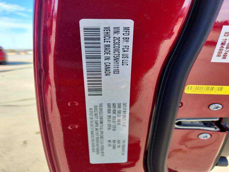 Продажа на аукционе авто 2022 Dodge Charger, vin: 2C3CDXCT5NH111103, номер лота: 77766275