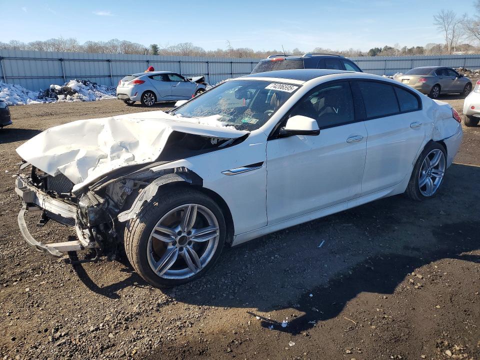 2014 Bmw 640 მანქანა იყიდება აუქციონზე, vin: WBA6A0C57ED317320, აუქციონის ნომერი: 74206595