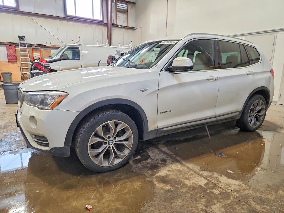 2016 Bmw X3 მანქანა იყიდება აუქციონზე, vin: 5UXWX9C51G0D64926, აუქციონის ნომერი: 78286885