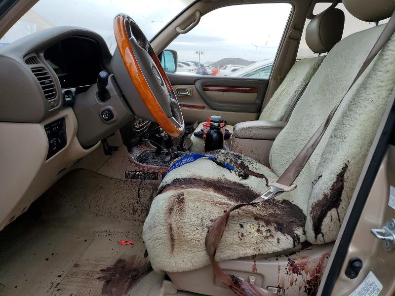 Aukcja sprzedaży 2002 Lexus Lx 470, vin: JTJHT00WX23520235, numer aukcji: 77087405