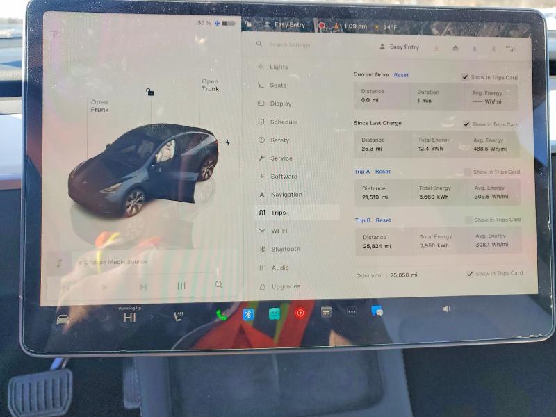 Aukcja sprzedaży 2024 Tesla Model Y, vin: 7SAYGDEE0RF985587, numer aukcji: 74772845