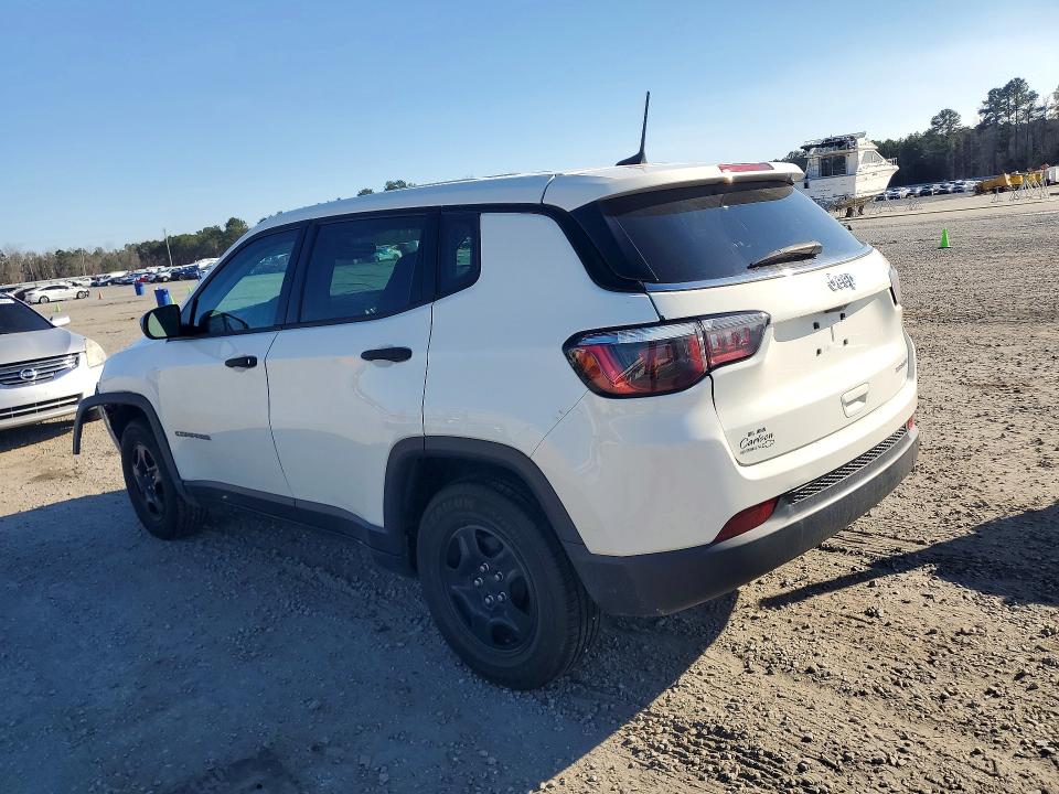 2020 Jeep Compass მანქანა იყიდება აუქციონზე, vin: 3C4NJCAB2LT147738, აუქციონის ნომერი: 77483295