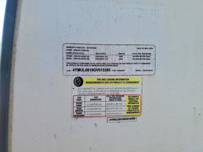 2020 Keystone Rv Hideout Se მანქანა იყიდება აუქციონზე, vin: 4YDT29121LB451987, აუქციონის ნომერი: 75386015