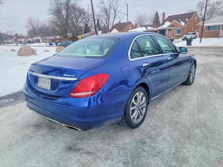 76614405 :رقم المزاد ، 55SWF4KB2JU260741 vin ، 2018 Mercedes-benz C 300 4mat مزاد بيع