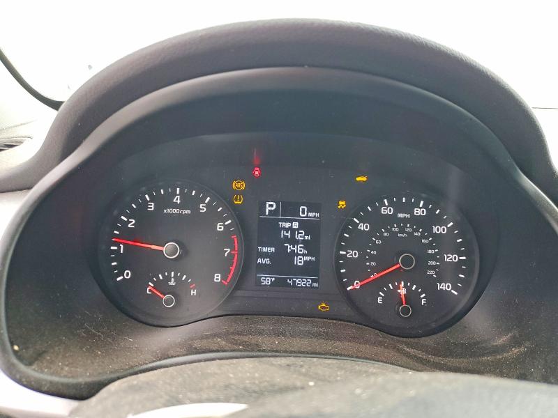 77933375 :رقم المزاد ، 3KPA24AD2PE531287 vin ، 2023 Kia Rio مزاد بيع