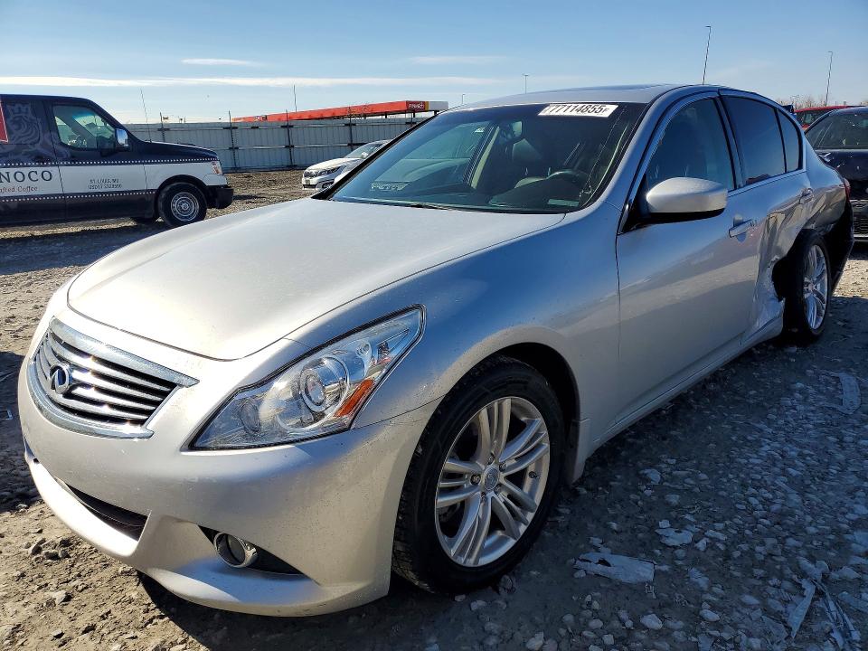 77114855 :رقم المزاد ، JN1CV6AP0DM719747 vin ، 2013 Infiniti G37 مزاد بيع