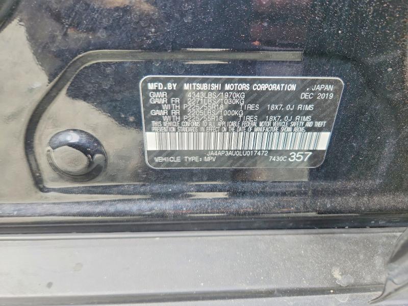 Aukcja sprzedaży 2020 Mitsubishi Outlander Sport, vin: JA4AP3AU0LU017472, numer aukcji: 78555535