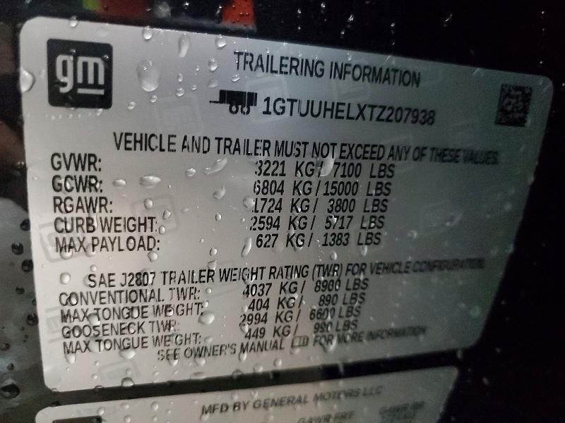 76242965 :رقم المزاد ، 1GTUUHELXTZ207938 vin ، 2026 Gmc Sierra مزاد بيع