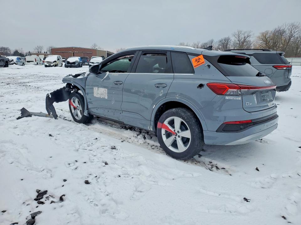 2022 Audi Q4 E-tron მანქანა იყიდება აუქციონზე, vin: WA1J2BFZ5NP047937, აუქციონის ნომერი: 76075005