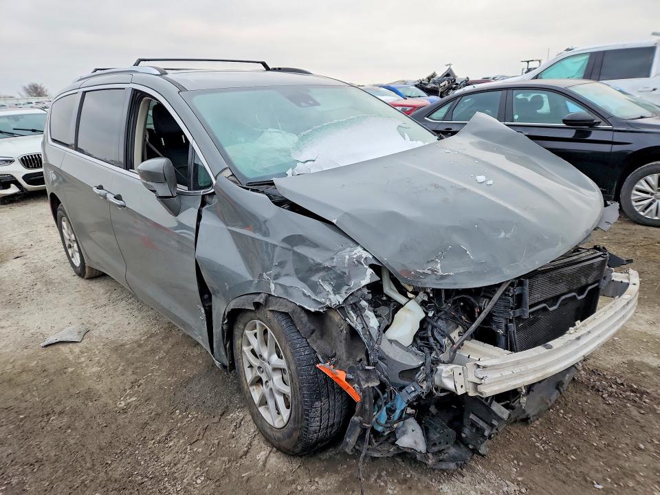 76127325 :رقم المزاد ، 2C4RC1BG2MR588798 vin ، 2021 Chrysler Pacifica مزاد بيع
