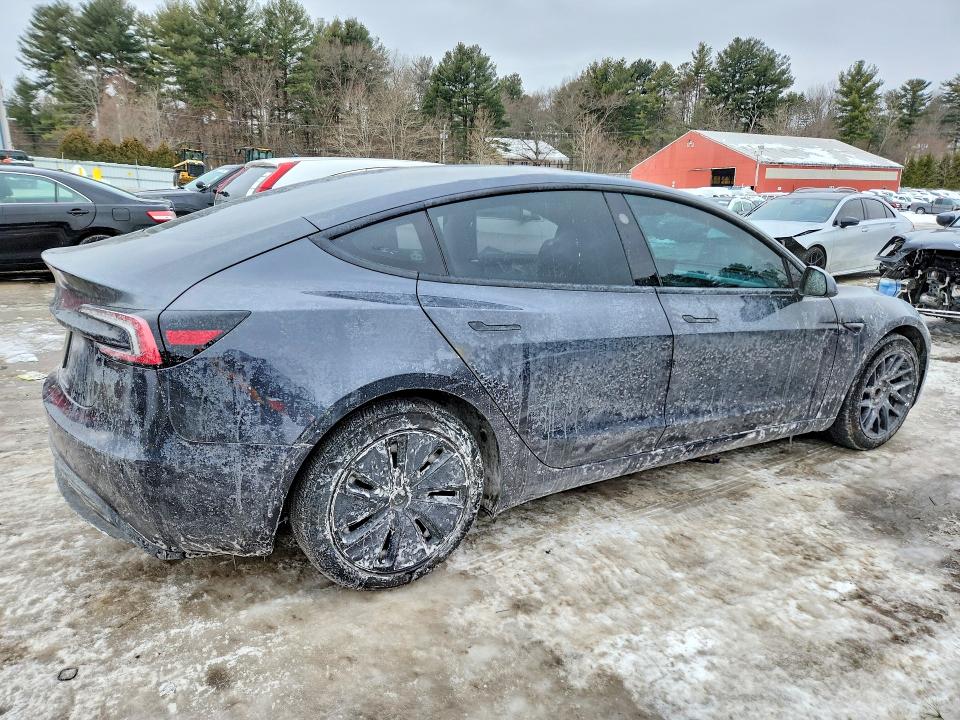 2025 Tesla Model 3 მანქანა იყიდება აუქციონზე, vin: 5YJ3E1EA1SF937899, აუქციონის ნომერი: 75794985