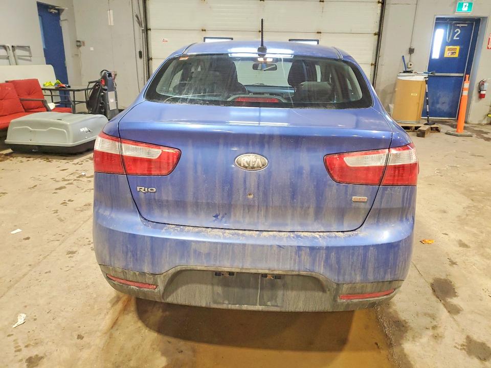 2013 Kia Rio Lx Automatic მანქანა იყიდება აუქციონზე, vin: KNADM4A34D6262268, აუქციონის ნომერი: 76908015
