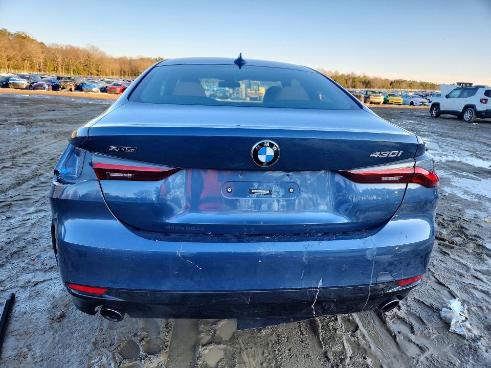 2021 Bmw 430xi მანქანა იყიდება აუქციონზე, vin: WBA73AP01MCF41418, აუქციონის ნომერი: 76454465