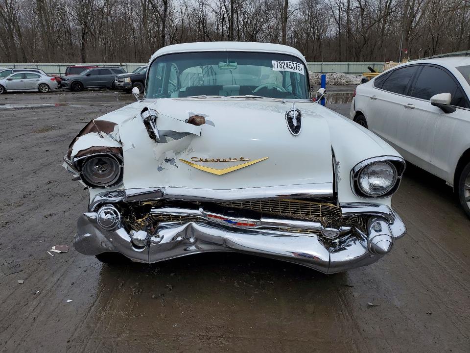 78245375 :رقم المزاد ، B57B200526 vin ، 1957 Chevrolet Bel Air مزاد بيع