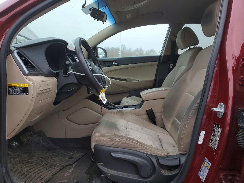 2016 Hyundai Tucson მანქანა იყიდება აუქციონზე, vin: KM8J23A41GU032679, აუქციონის ნომერი: 77762255
