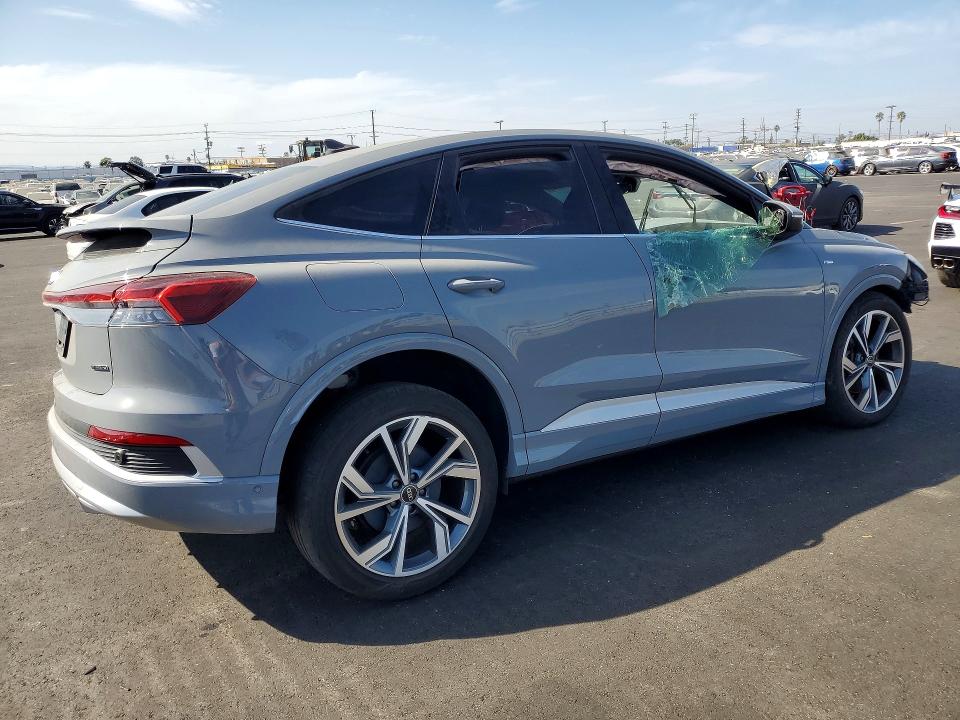 2023 Audi Q4 E-tron მანქანა იყიდება აუქციონზე, vin: WA132BFZ3PP047950, აუქციონის ნომერი: 75967095