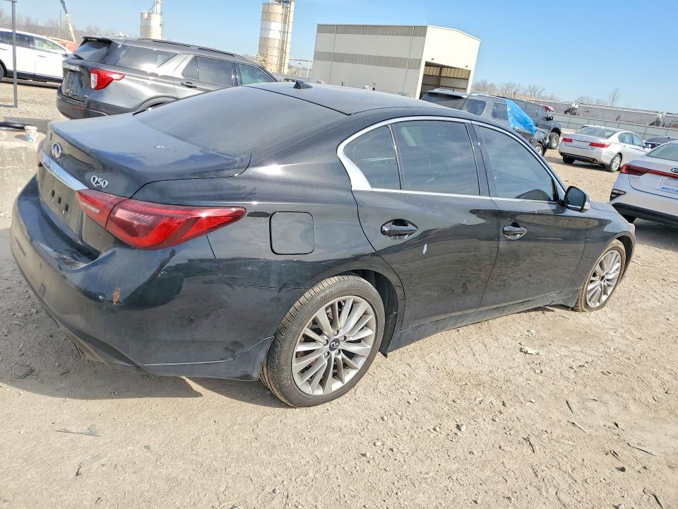 Продаж на аукціоні авто 2021 Infiniti Q50, vin: JN1EV7BR7MM750749, номер лоту: 77514695