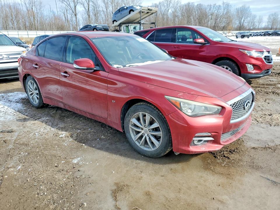 Продаж на аукціоні авто 2014 Infiniti Q50, vin: JN1BV7AR4EM681279, номер лоту: 78298345