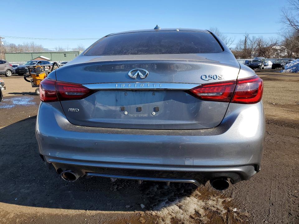75250115 :رقم المزاد ، JN1EV7AR1KM556054 vin ، 2019 Infiniti Q50 مزاد بيع
