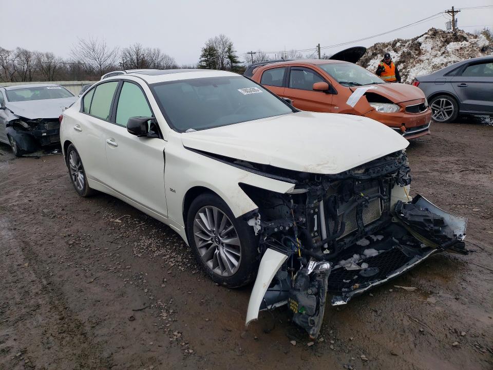 Aukcja sprzedaży 2018 Infiniti Q50, vin: JN1EV7AR4JM610638, numer aukcji: 78034285