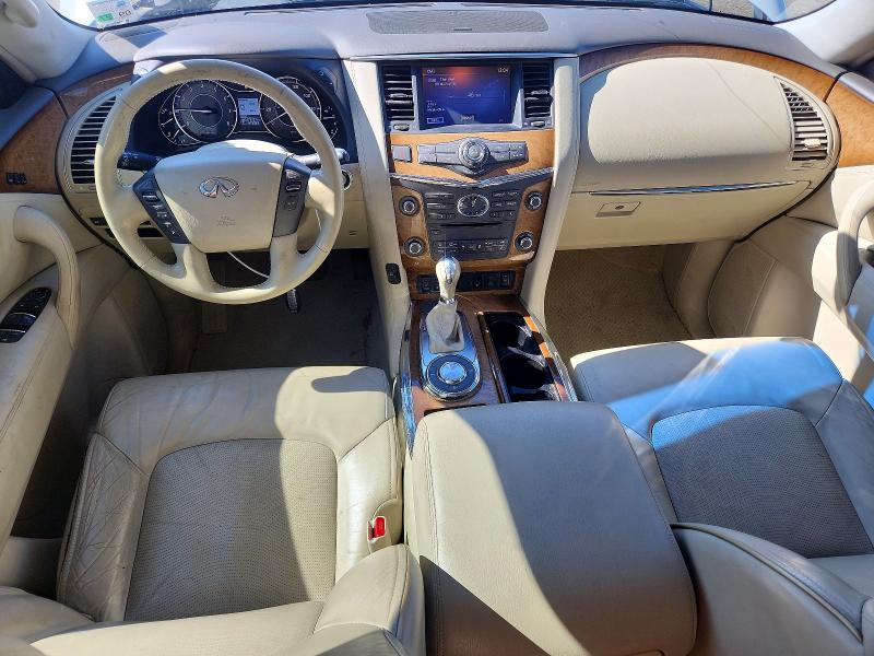 75397425 :رقم المزاد ، JN8AZ2NF2E9551265 vin ، 2014 Infiniti Qx80 مزاد بيع