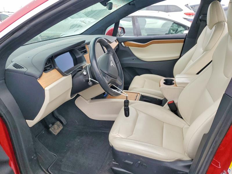 2020 Tesla Model X მანქანა იყიდება აუქციონზე, vin: 5YJXCAE25LF234680, აუქციონის ნომერი: 77086685