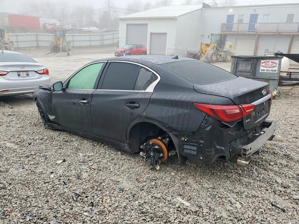 2018 Infiniti Q50 მანქანა იყიდება აუქციონზე, vin: JN1EV7AR9JM435934, აუქციონის ნომერი: 77721045