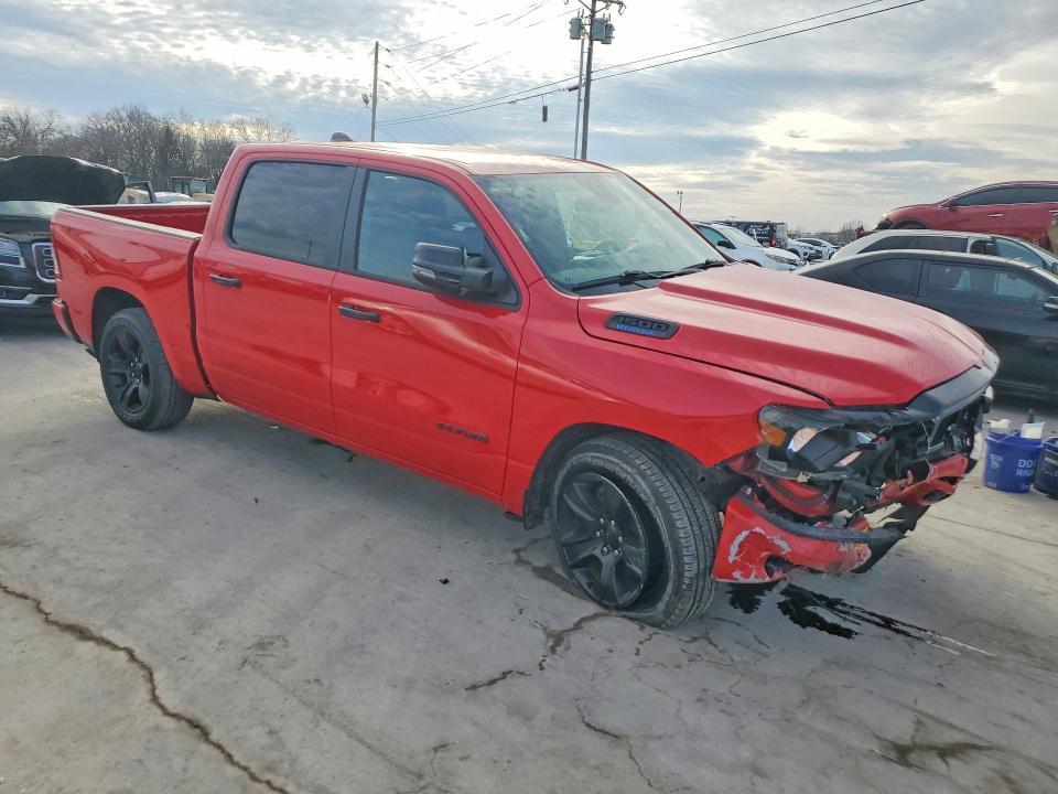 76874155 :رقم المزاد ، 1C6RRFFG8RN215542 vin ، 2024 Ram 1500 مزاد بيع