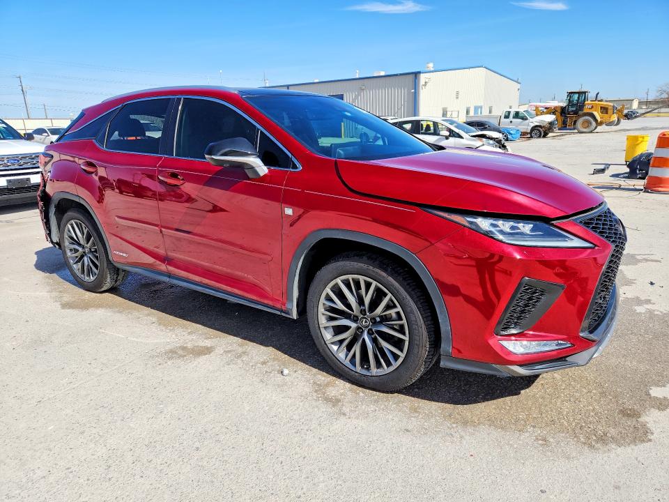 Продажа на аукционе авто 2020 Lexus Rx 450h, vin: 2T2YGMDA0LC053327, номер лота: 77595315