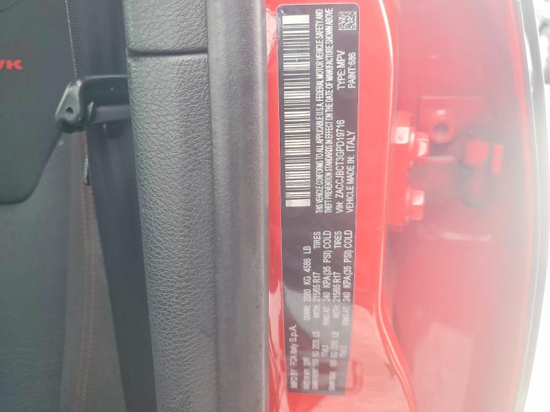 Продаж на аукціоні авто 2016 Jeep Renegade, vin: ZACCJBCT3GPD19716, номер лоту: 75441325