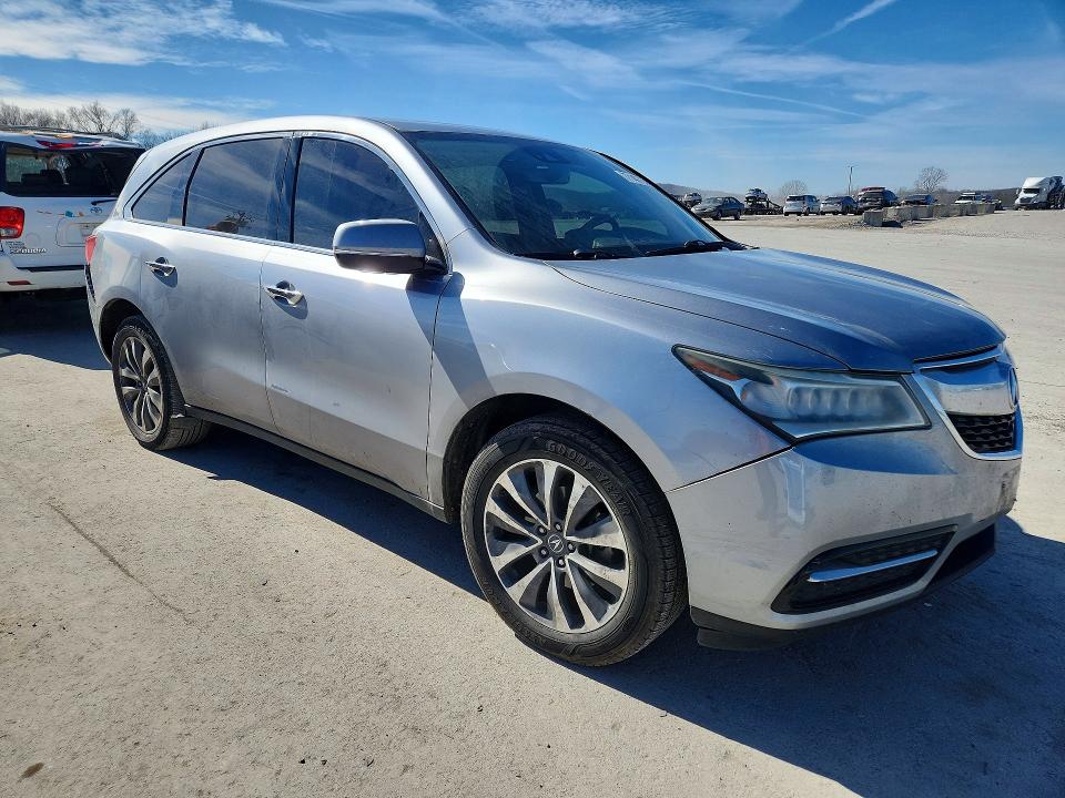 77140765 :رقم المزاد ، 5FRYD3H47GB019350 vin ، 2016 Acura Mdx مزاد بيع