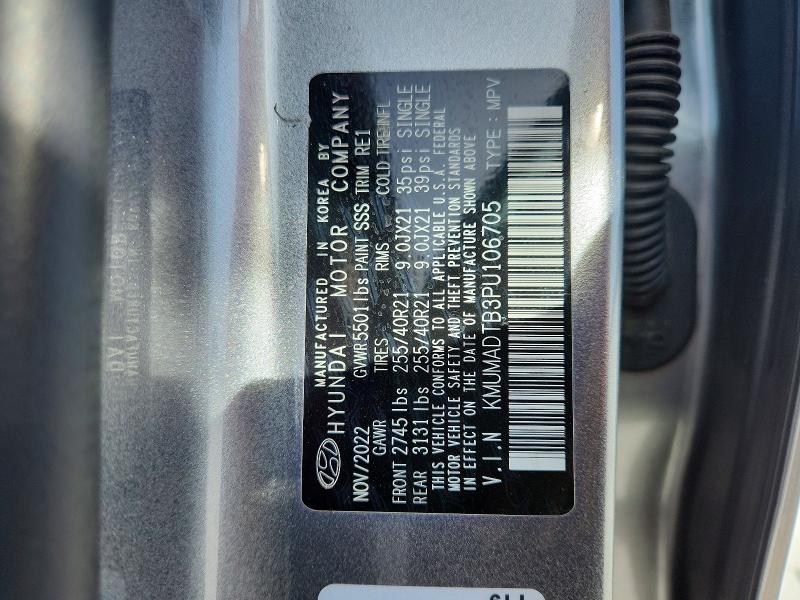 78831765 :رقم المزاد ، KMUMADTB3PU106705 vin ، 2023 Genesis Gv70 مزاد بيع