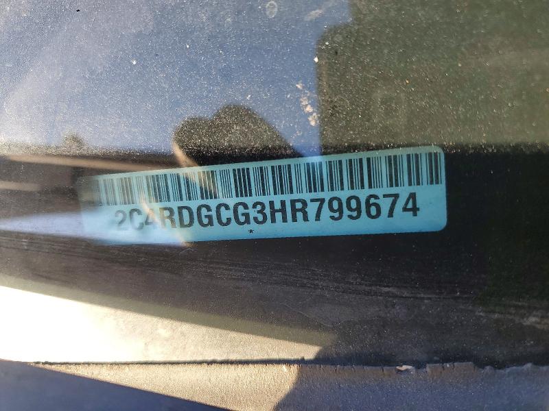 Продаж на аукціоні авто 2017 Dodge Grand Caravan, vin: 2C4RDGCG3HR799674, номер лоту: 76966345