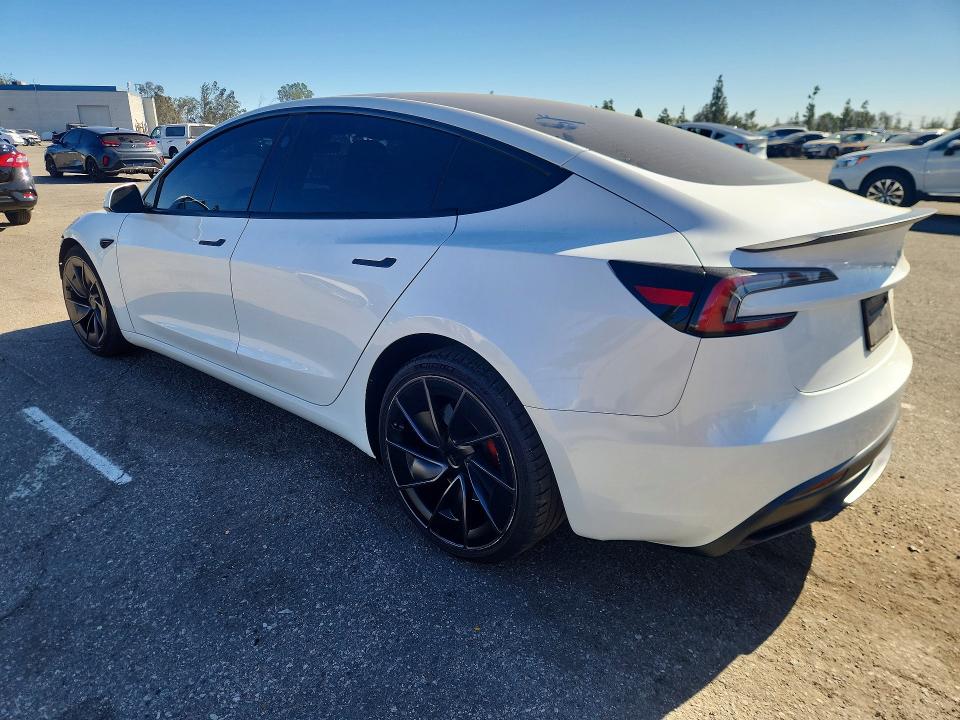 Aukcja sprzedaży 2024 Tesla Model 3, vin: 5YJ3E1ET5RF822671, numer aukcji: 75386225