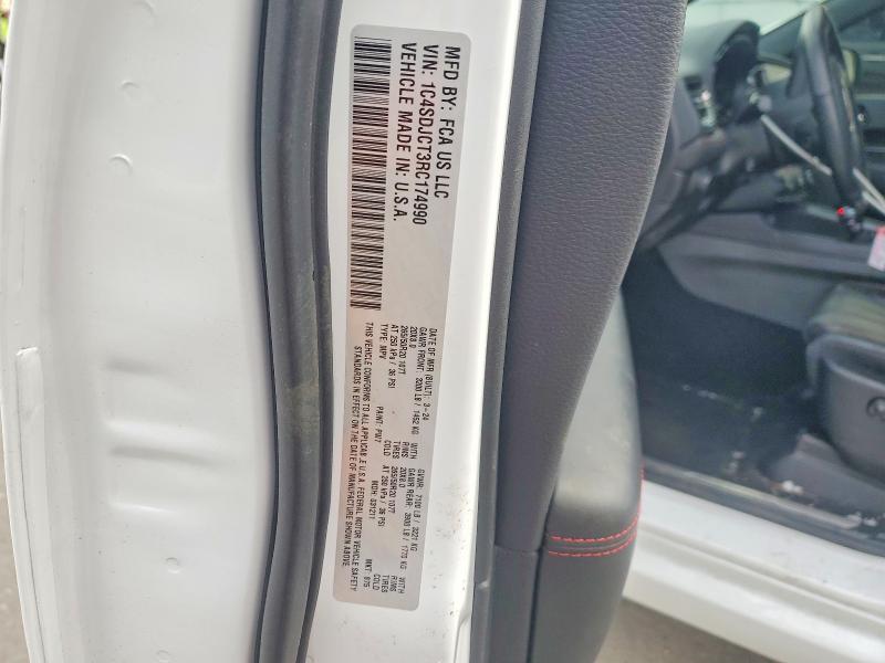 78433055 :رقم المزاد ، 1C4SDJCT3RC174990 vin ، 2024 Dodge Durango مزاد بيع