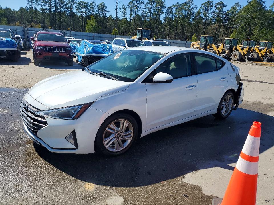 2019 Hyundai Elantra მანქანა იყიდება აუქციონზე, vin: 5NPD84LF5KH454350, აუქციონის ნომერი: 76668315