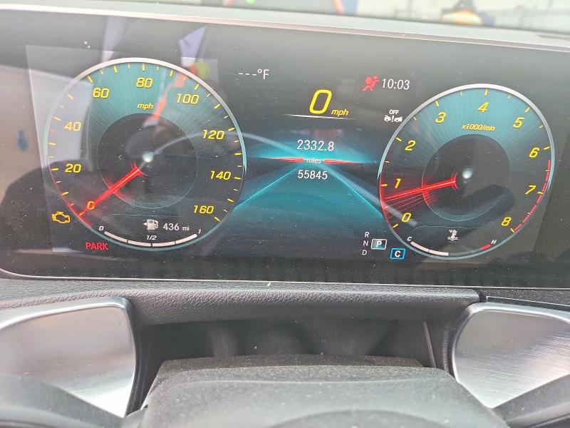 2020 Mercedes-benz Glb მანქანა იყიდება აუქციონზე, vin: W1N4M4HB7LW033610, აუქციონის ნომერი: 74546865