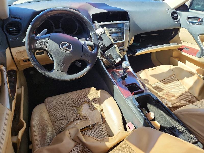 Aukcja sprzedaży 2008 Lexus Is 250, vin: JTHBK262685075550, numer aukcji: 77353125