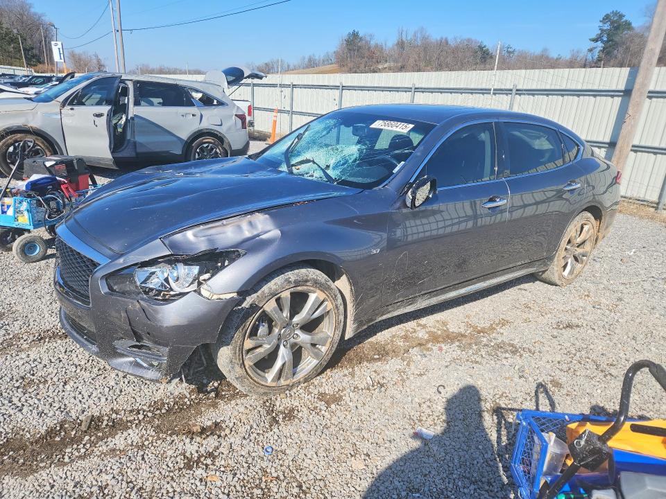 75860415 :رقم المزاد ، JN1BY1PRXKM725633 vin ، 2019 Infiniti Q70l مزاد بيع