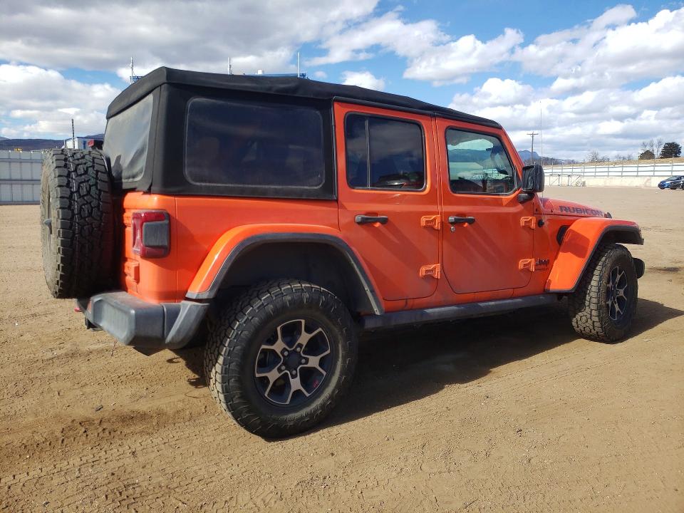 76710495 :رقم المزاد ، 1C4HJXFG5JW176800 vin ، 2018 Jeep Wrangler Unlimited مزاد بيع