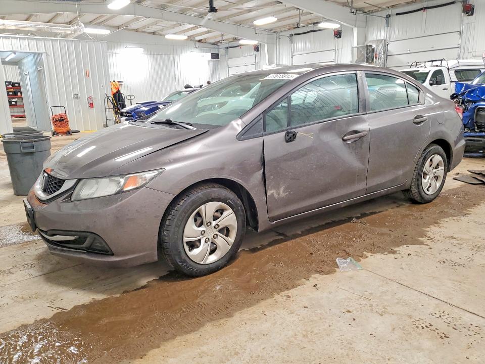 Auction sale of the 2013 Honda Civic, vin: 19XFB2F52DE057042, lot number: 77615915
